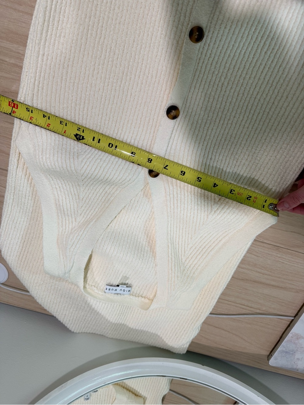Miou Muse knit button down dress - Picture 7 of 8